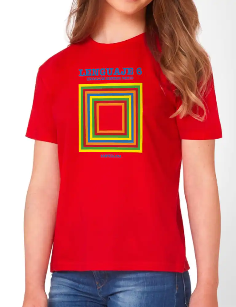 Camiseta Niño Libro Lengua EGB