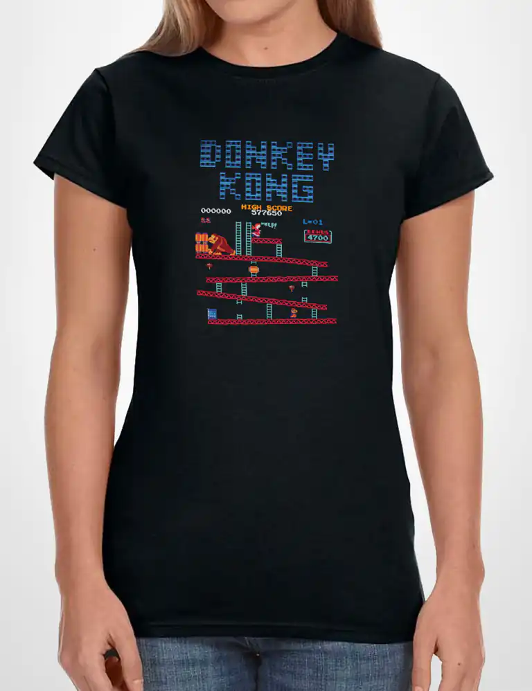 Camiseta Chica Donkey Kong