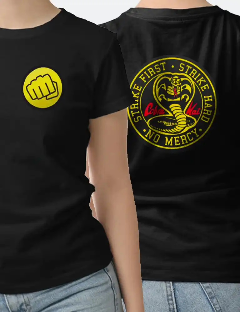 Camiseta Chica Cobra Kai Puño