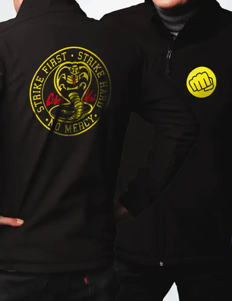 Chaqueta Softshell Cobra Kai Puño