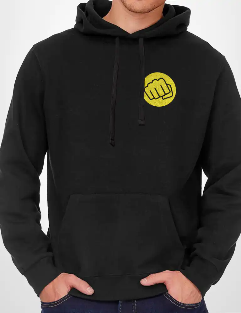 Sudadera Capucha Cobra Kai Puño