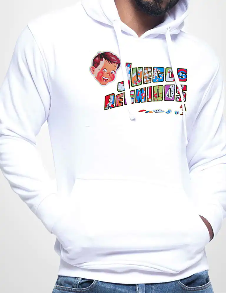 Sudadera Capucha Juegos Reunidos