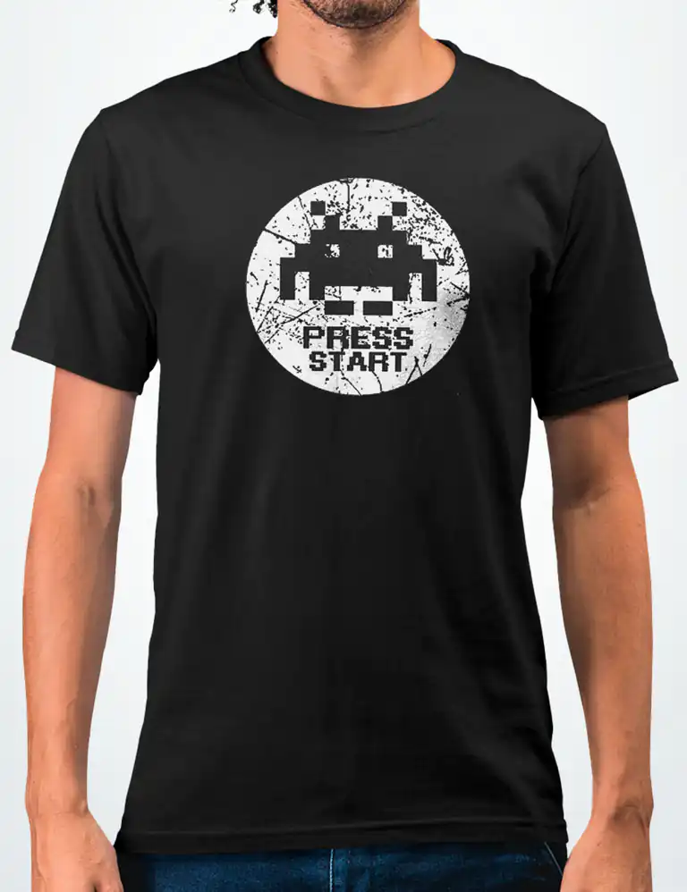 Camiseta Space Invaders Press