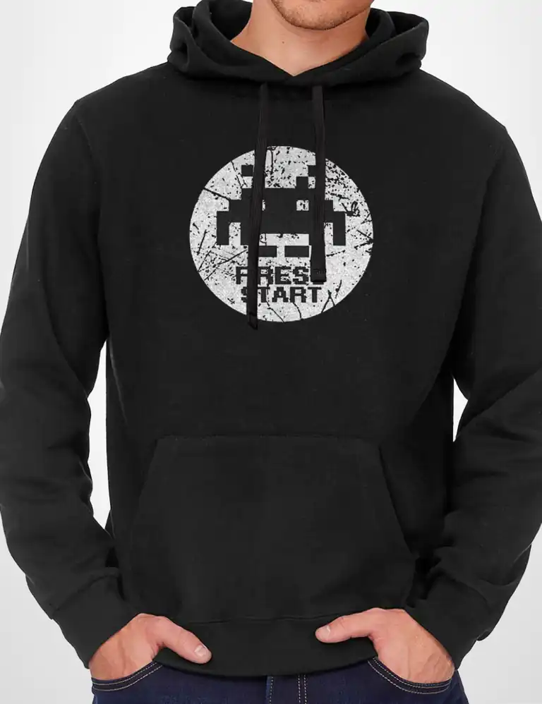 Sudadera Capucha Space Invaders Press