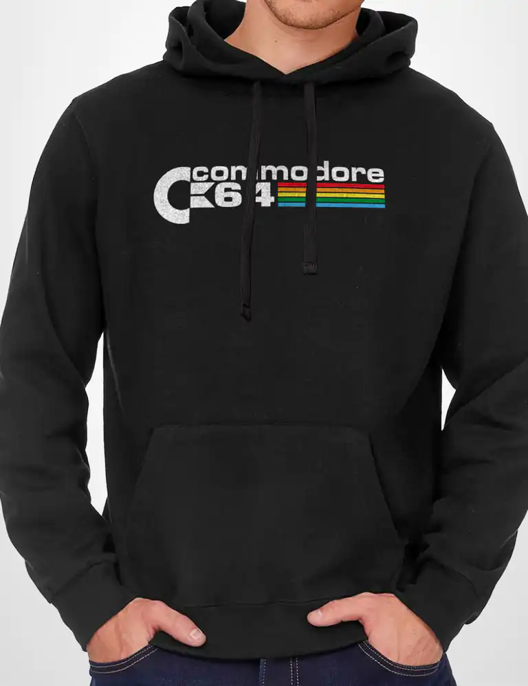 Sudadera Capucha Commodore 64