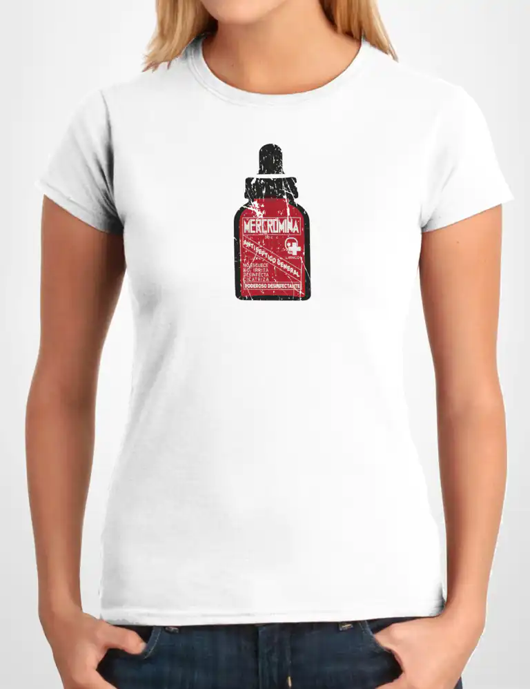 Camiseta Chica Mercromina