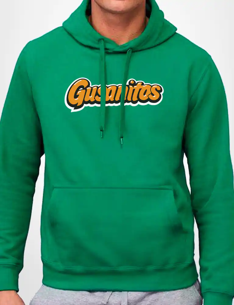 Sudadera Capucha Gusanitos