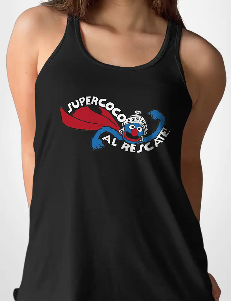 Camiseta Tirantes Supercoco al Rescate