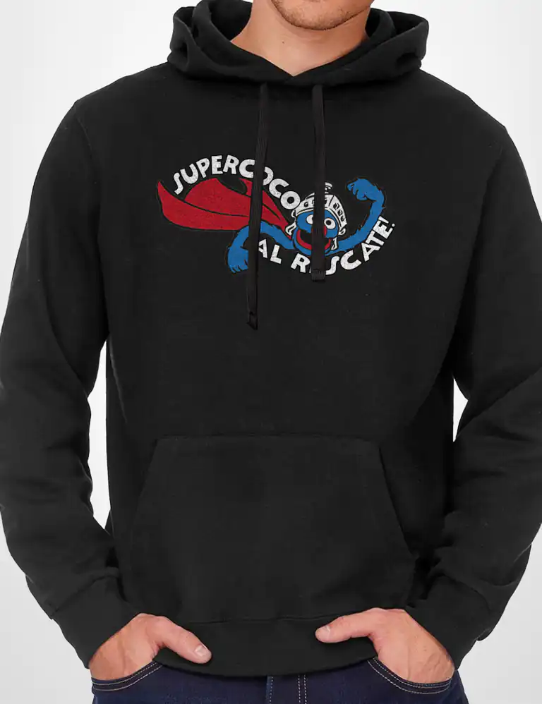 Sudadera Capucha Supercoco al Rescate