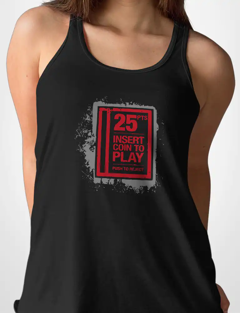 Camiseta Tirantes Insert Coin