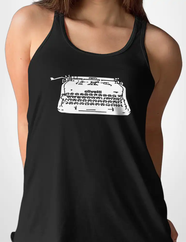 Camiseta Tirantes Máquina de Escribir