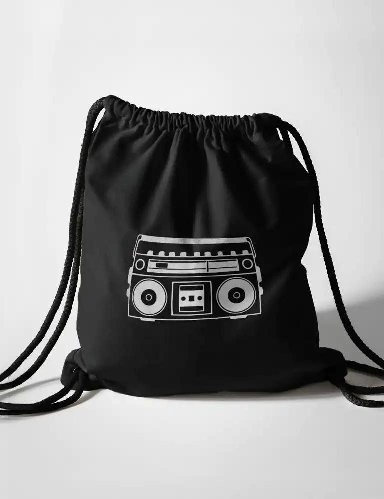 Bolsa Mochila Radio Cassette