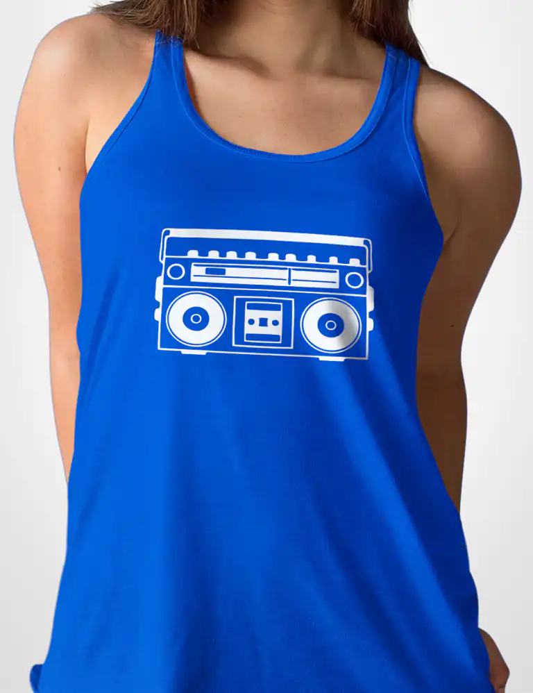 Camiseta Tirantes Radio Cassette