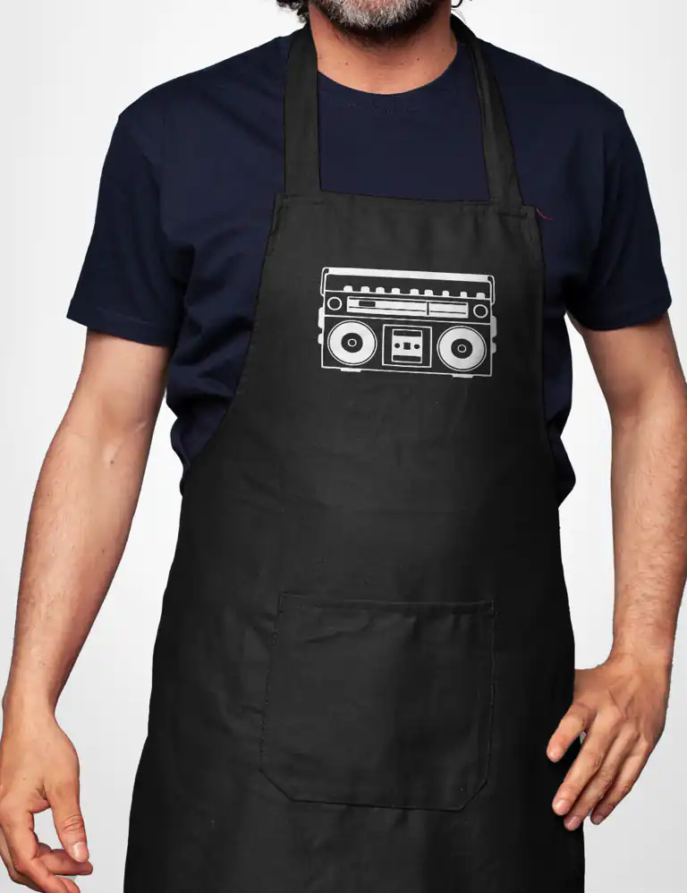 Delantal Radio Cassette