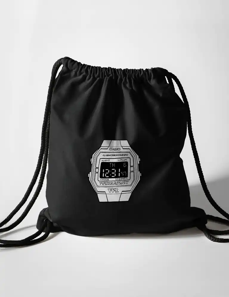Bolsa Mochila Reloj Casio