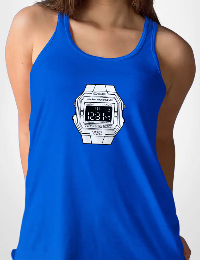 Camiseta Tirantes Reloj Casio