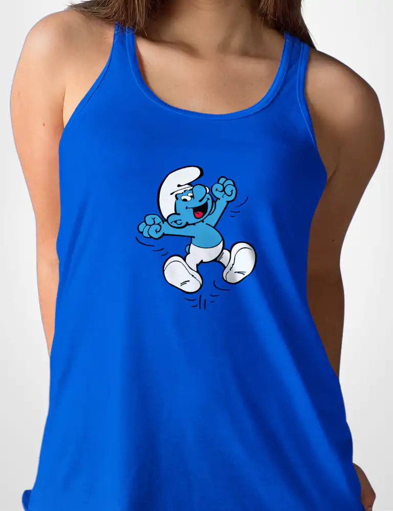 Camiseta Tirantes Pitufo