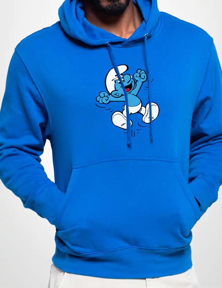 Sudadera Capucha Pitufo