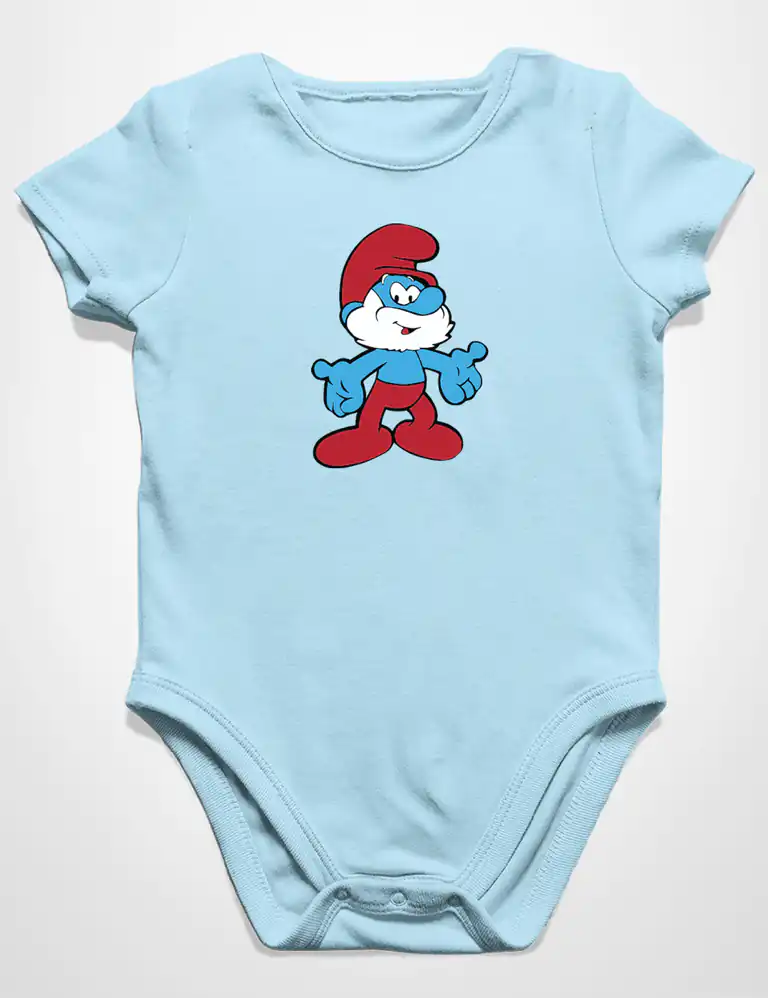 Body Bebé Papá Pitufo