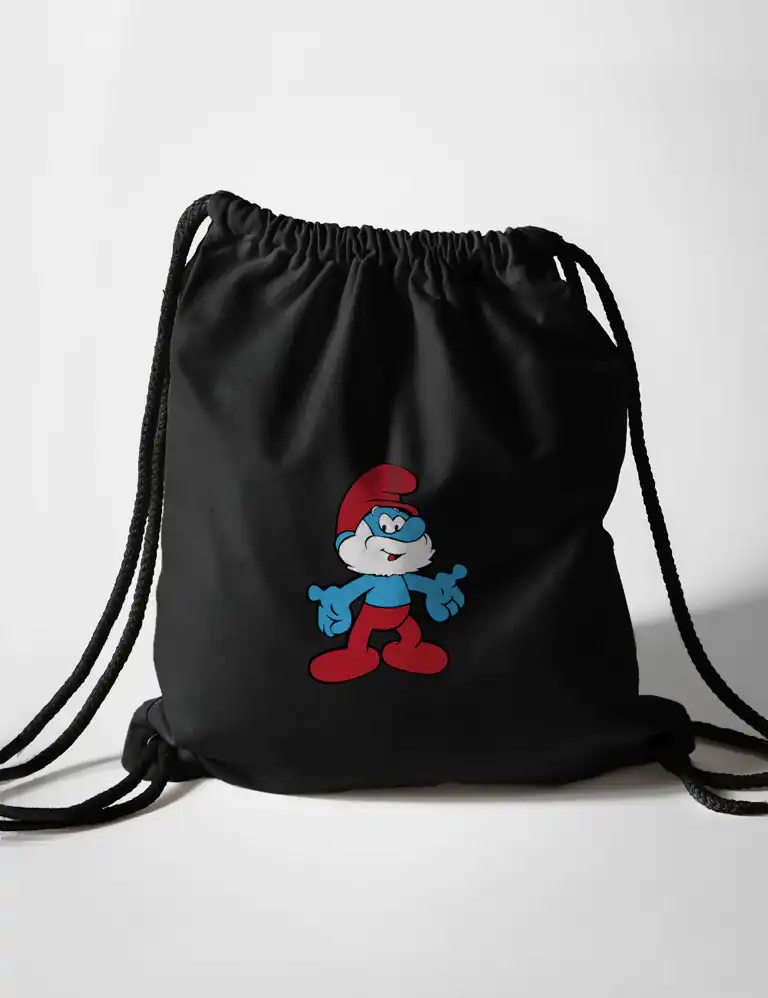 Bolsa Mochila Papá Pitufo