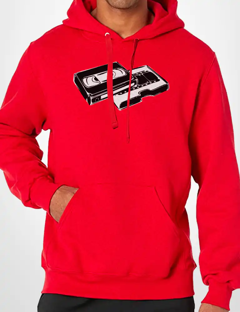Sudadera Capucha VHS