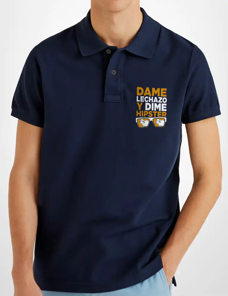 Polo Dame Lechazo y Dime Hipster