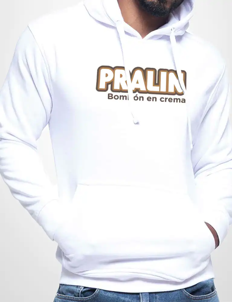 Sudadera Capucha Pralín