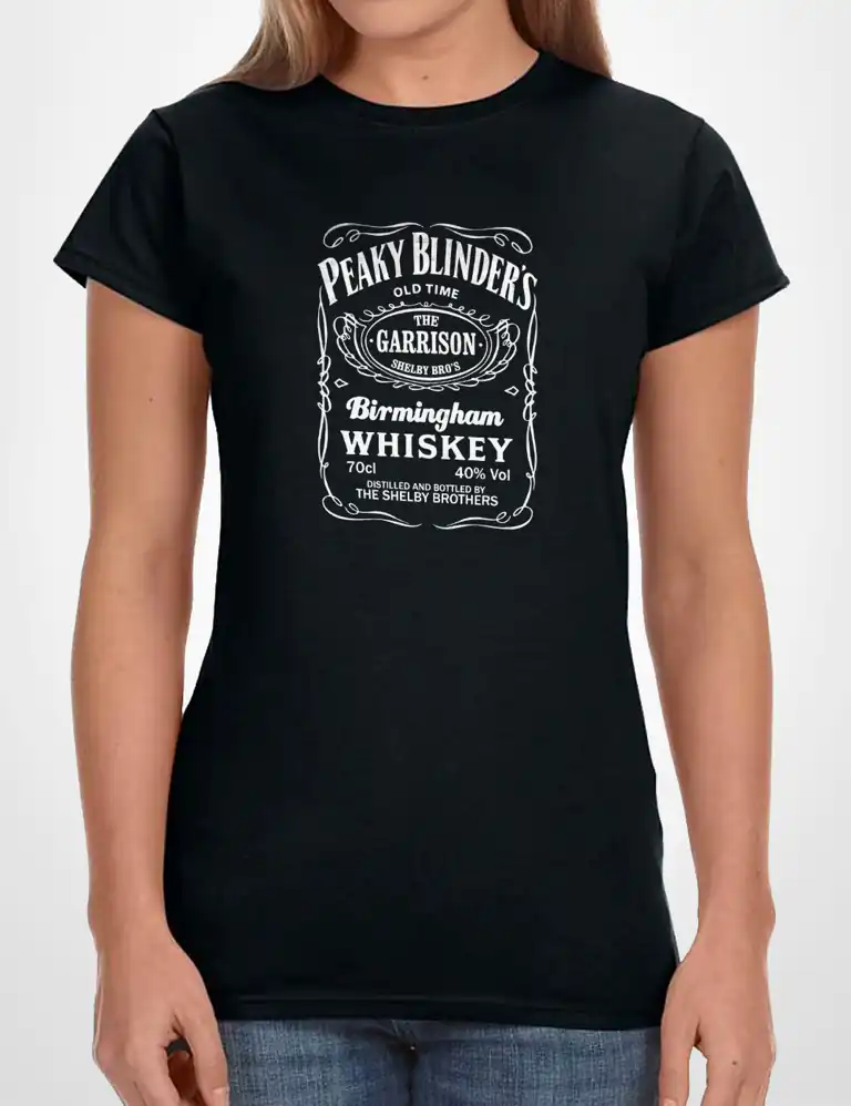 Camiseta Chica Whiskey Peaky Blinders