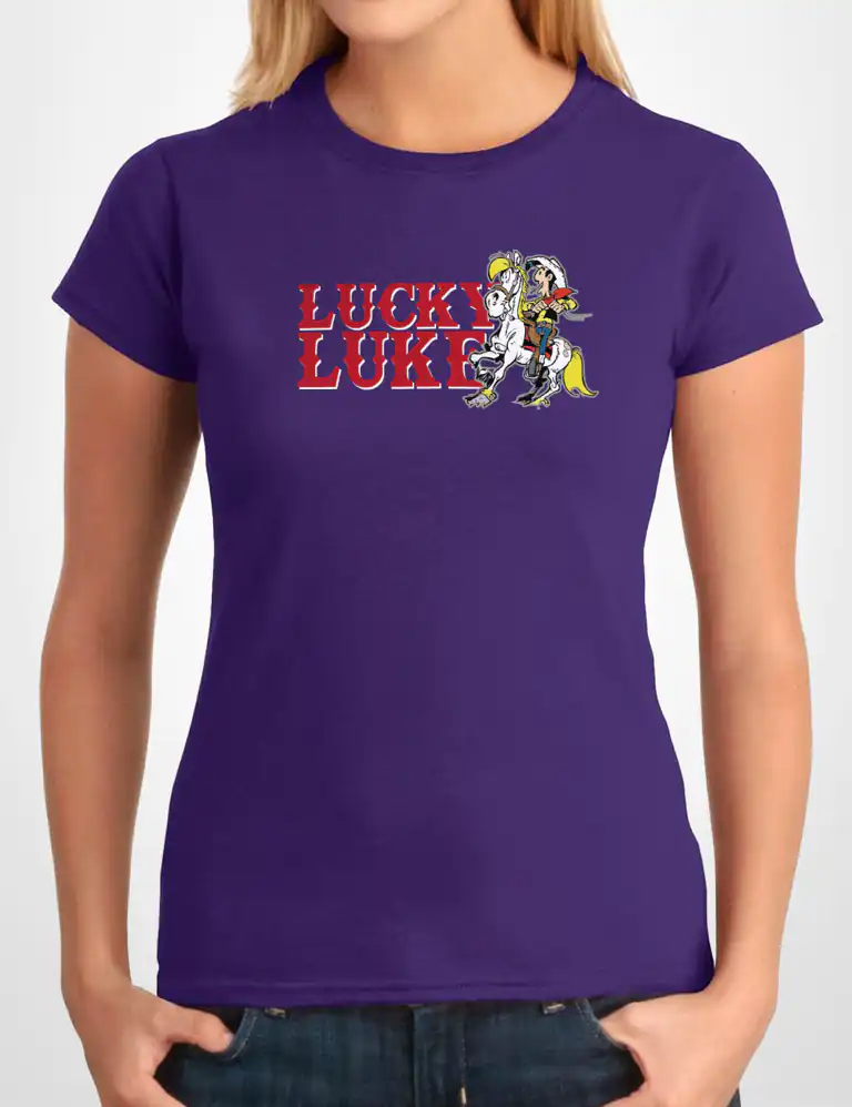 Camiseta Chica Lucky Luke