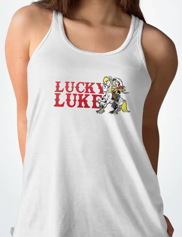 Camiseta Tirantes Lucky Luke