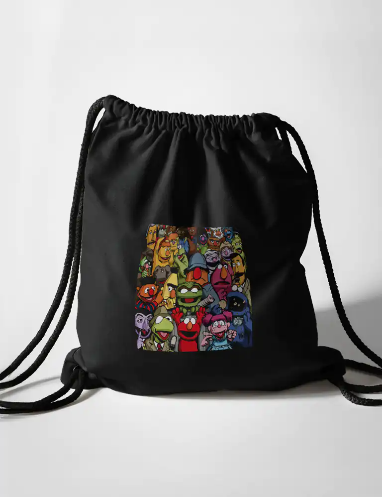 Bolsa Mochila Barrio Sesamo