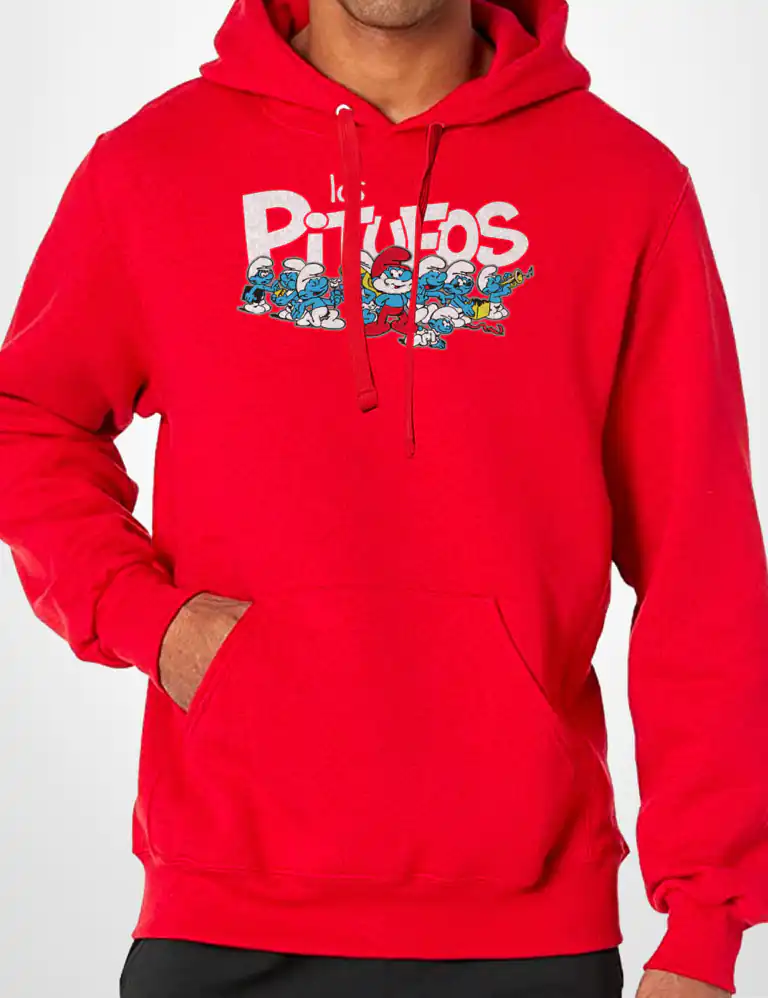 Sudadera Capucha Pitufos