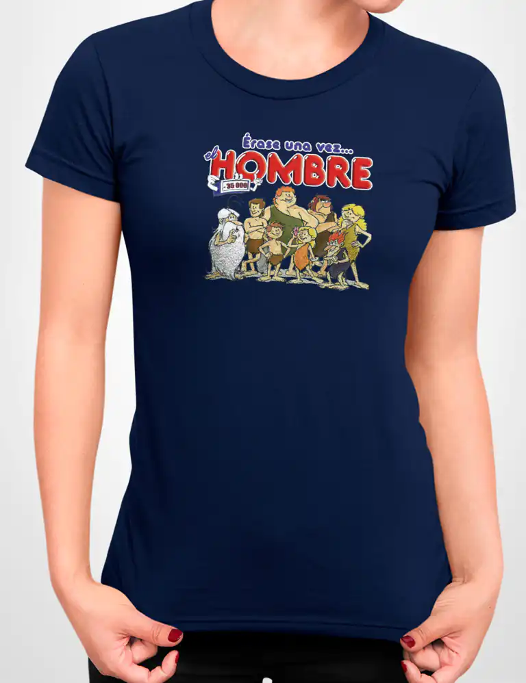 Camiseta Chica Érase una vez el hombre