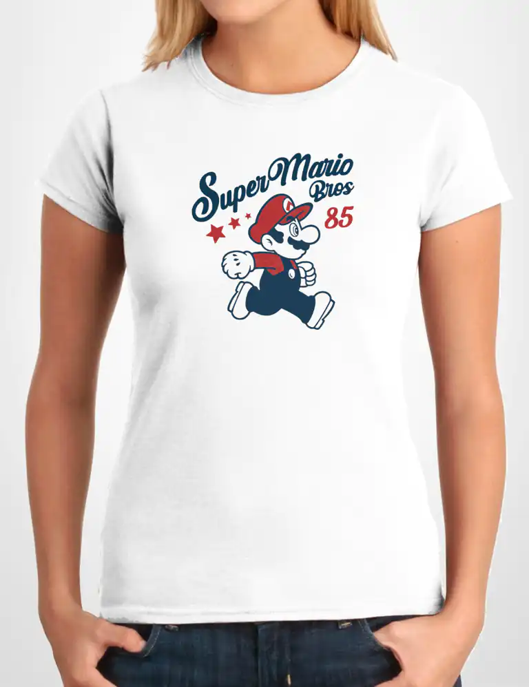 Camiseta Chica Super Mario Bros