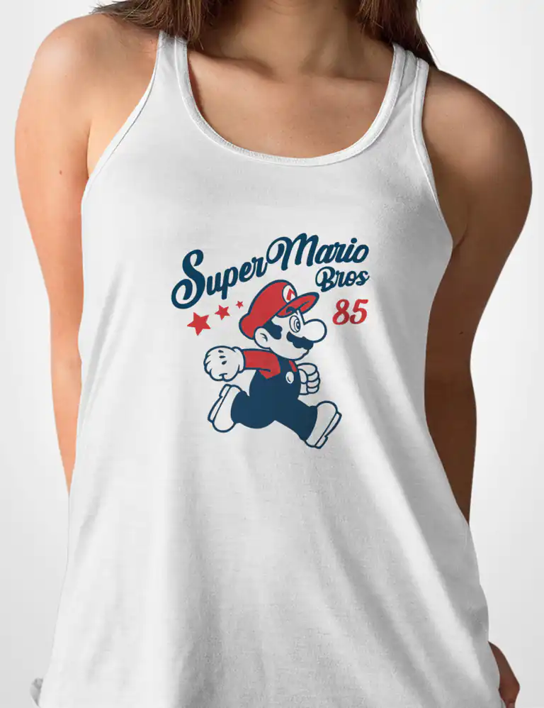 Camiseta Tirantes Super Mario Bros