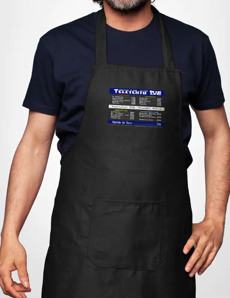 Delantal Teletexto