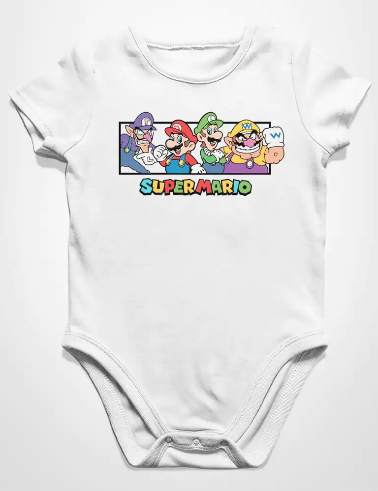 Body Bebé Super Mario