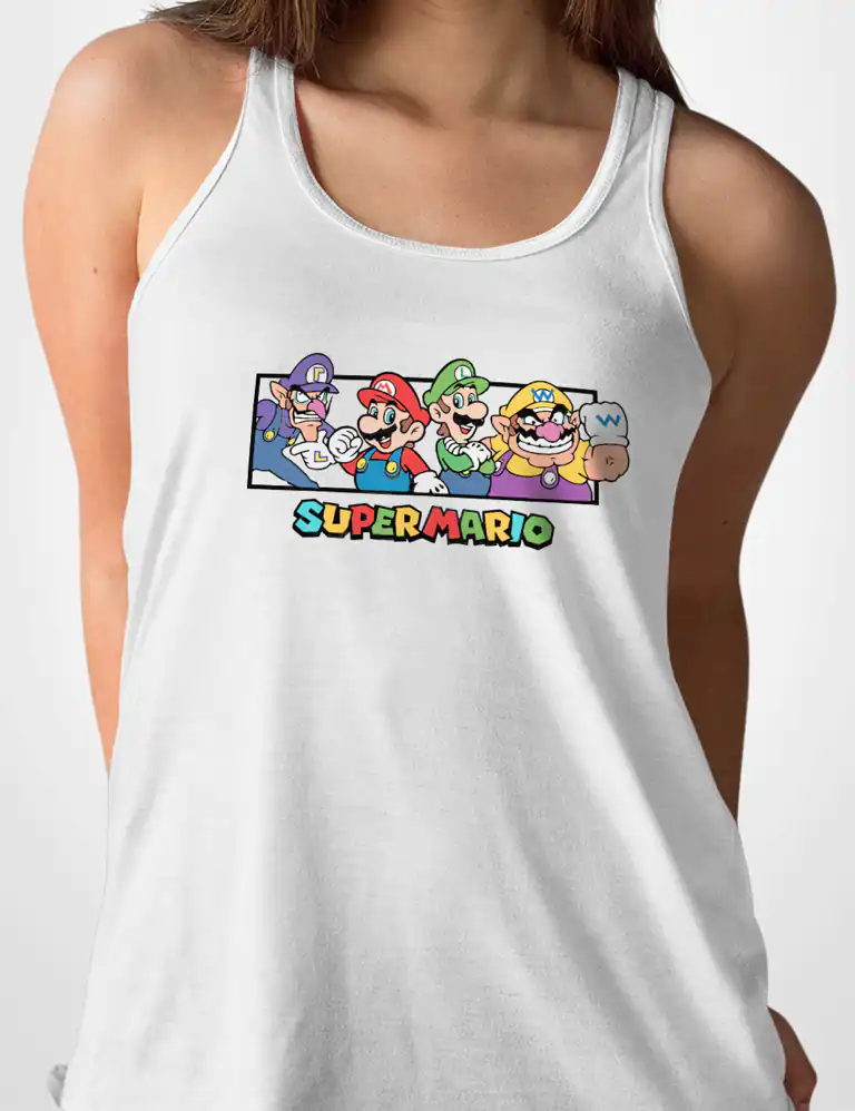 Camiseta Tirantes Super Mario