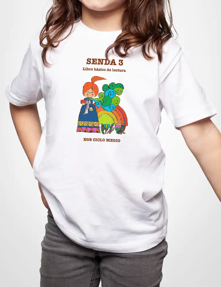 Camiseta Niño Libro Senda 3 EGB