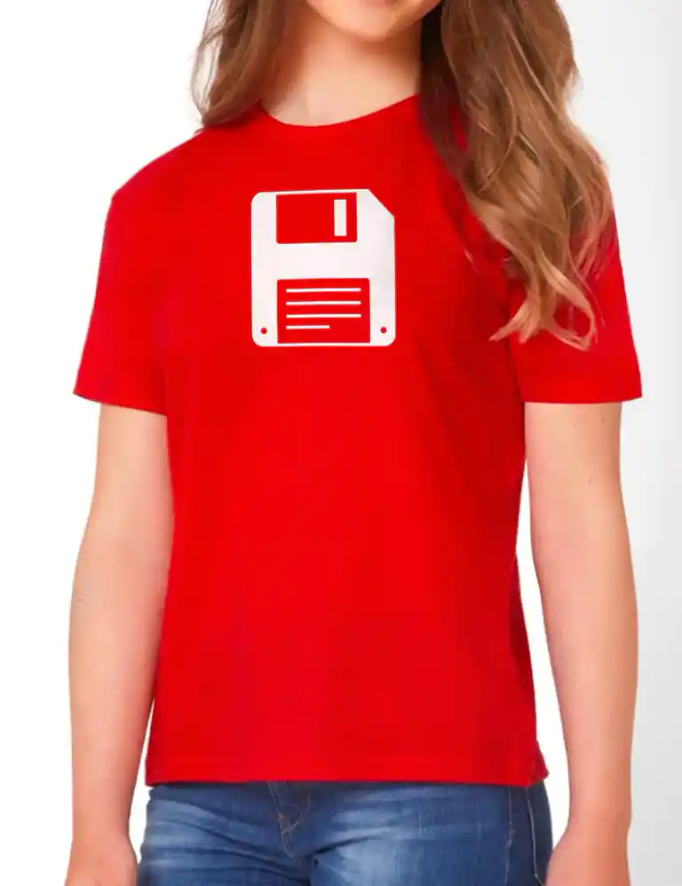 Camiseta Niño Diskette