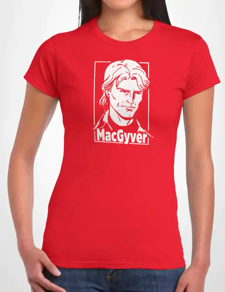 Camiseta Chica Mac Gyver