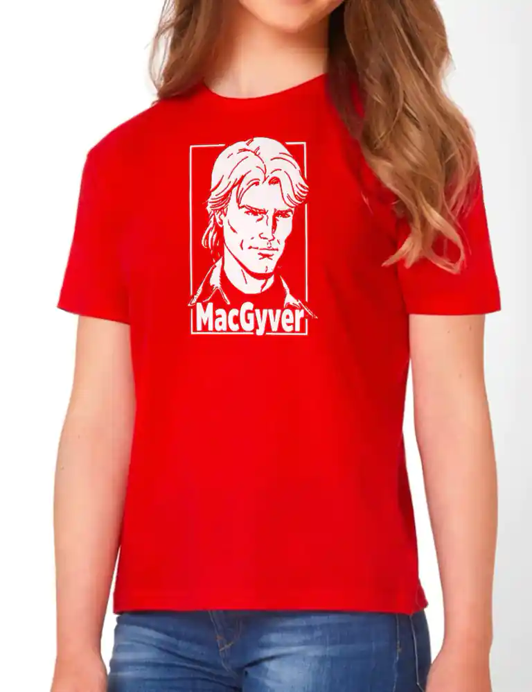 Camiseta Niño Mac Gyver