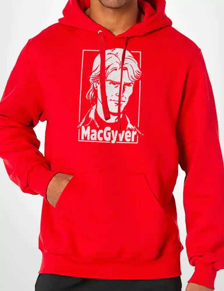 Sudadera Capucha Mac Gyver