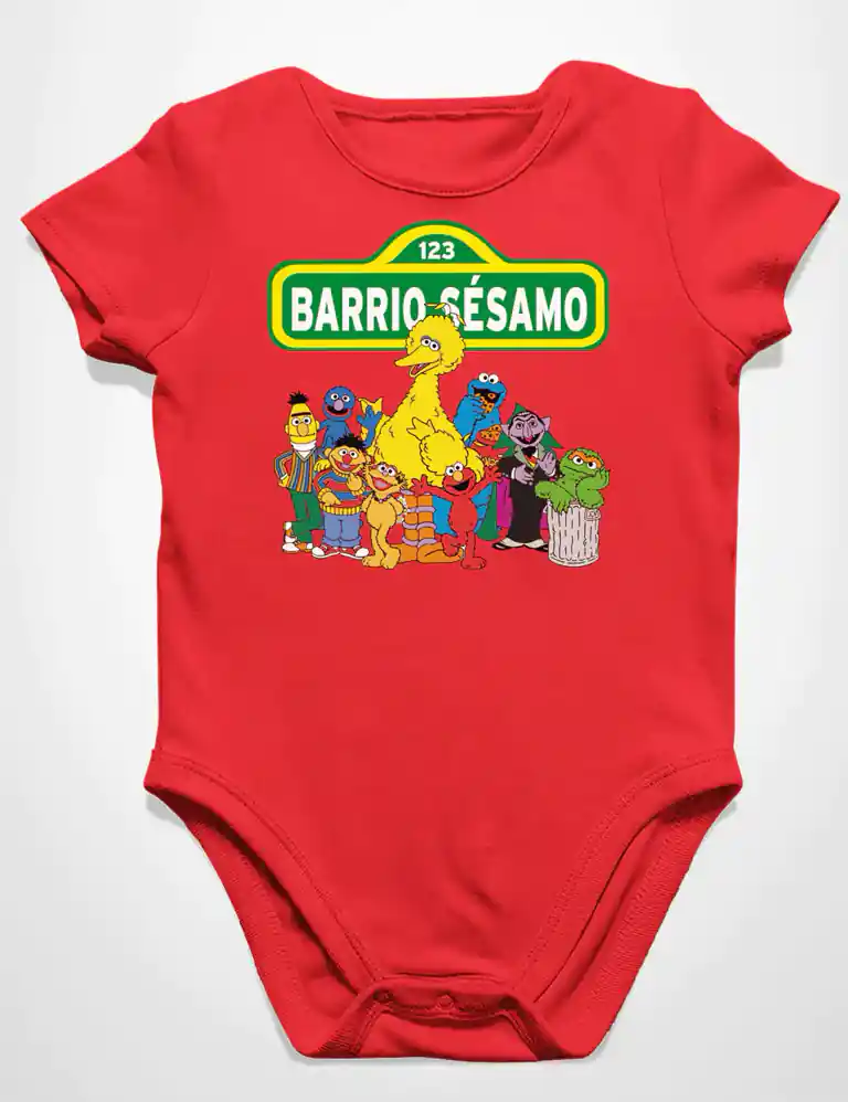 Body Bebé Barrio Sesamo 2