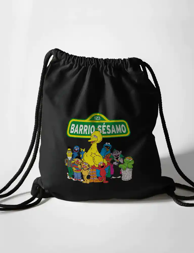 Bolsa Mochila Barrio Sesamo 2