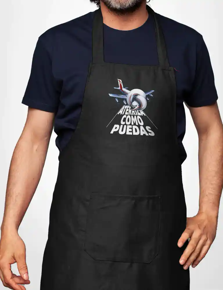 Delantal Aterriza Como Puedas