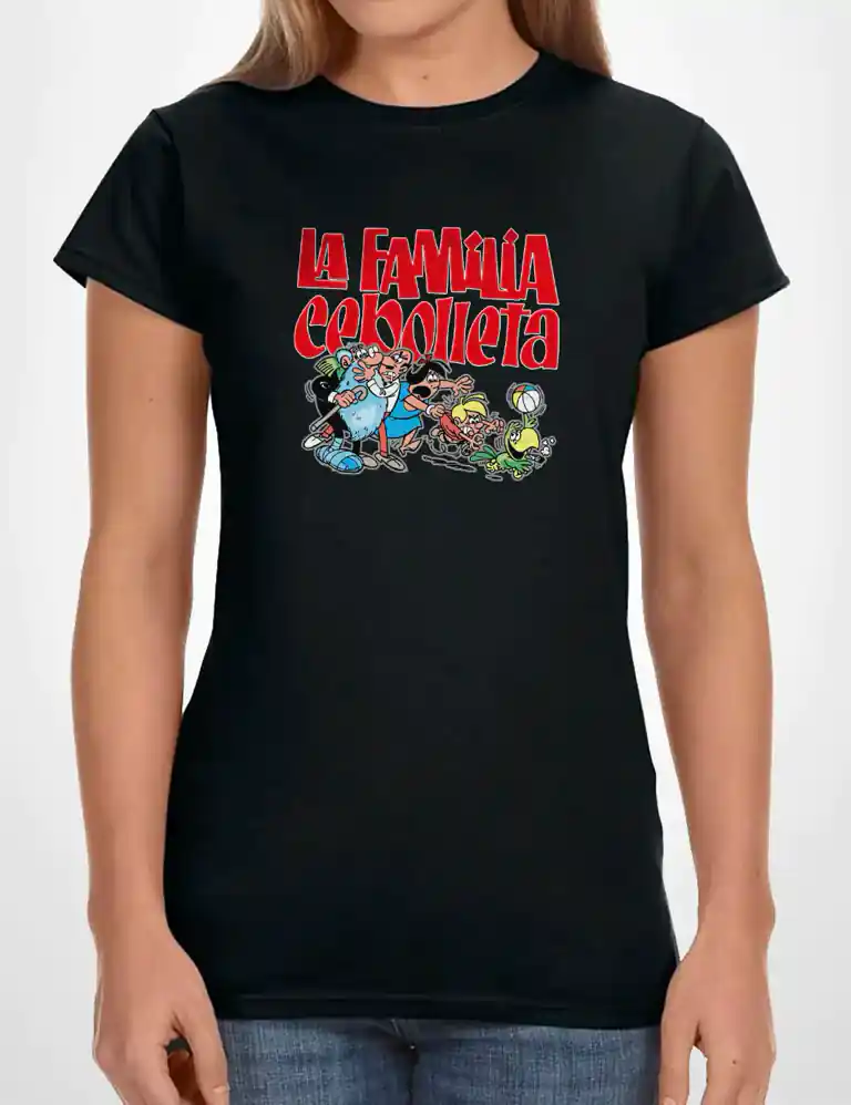 Camiseta Chica La Familia Cebolleta