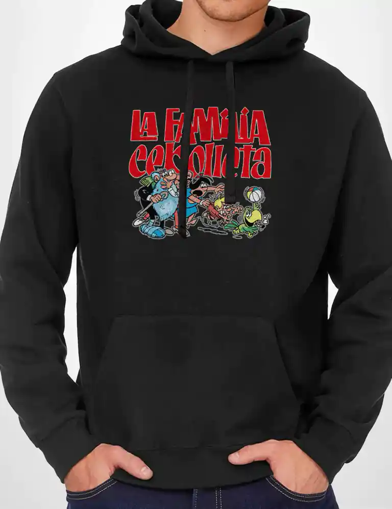 Sudadera Capucha La Familia Cebolleta