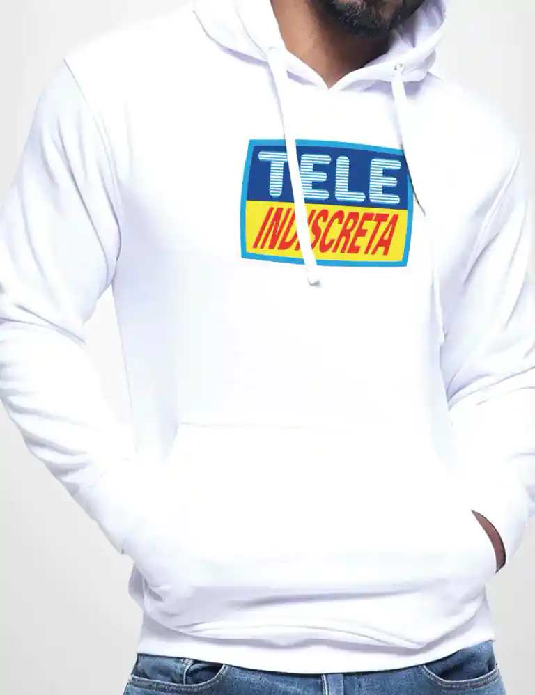 Sudadera Capucha Tele Indiscreta