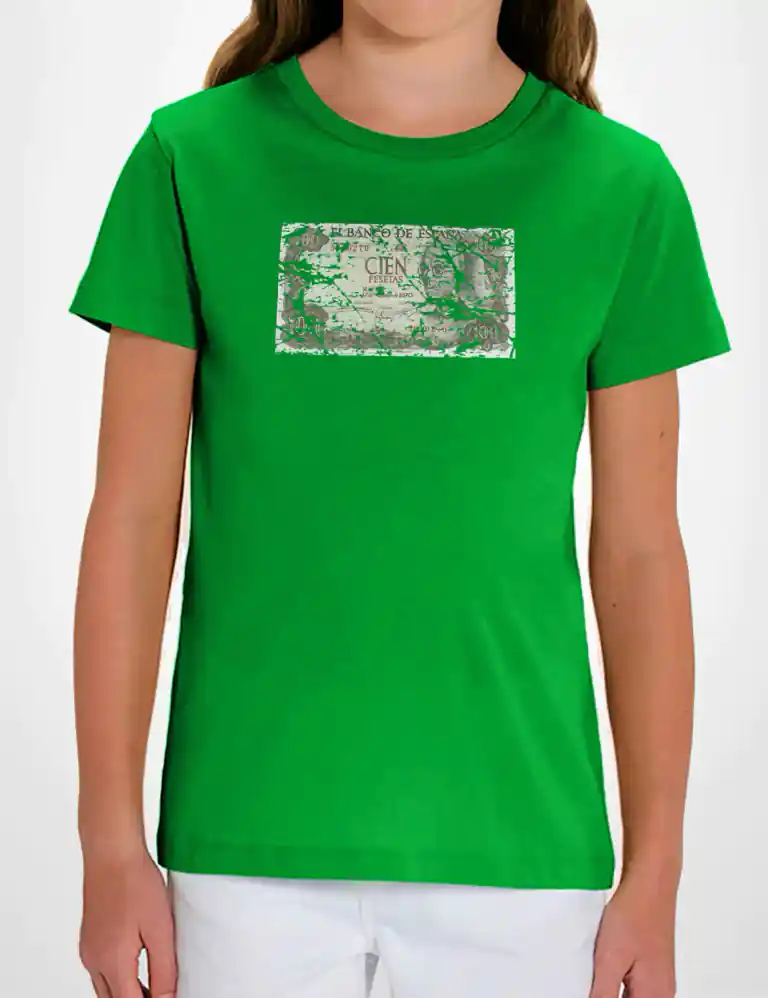Camiseta Niño 100 Pesetas